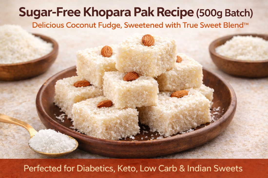 Sugar-Free Khopara Pak Recipe (500 g Batch)