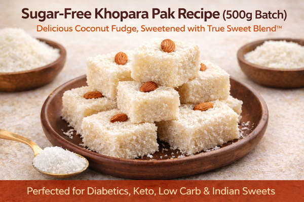 Sugar-Free Khopara Pak Recipe (500 g Batch)